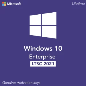 Microsoft Windows 10 Enterprise LTSC 2021 license key for 1 PC - digital download for mission-critical operations